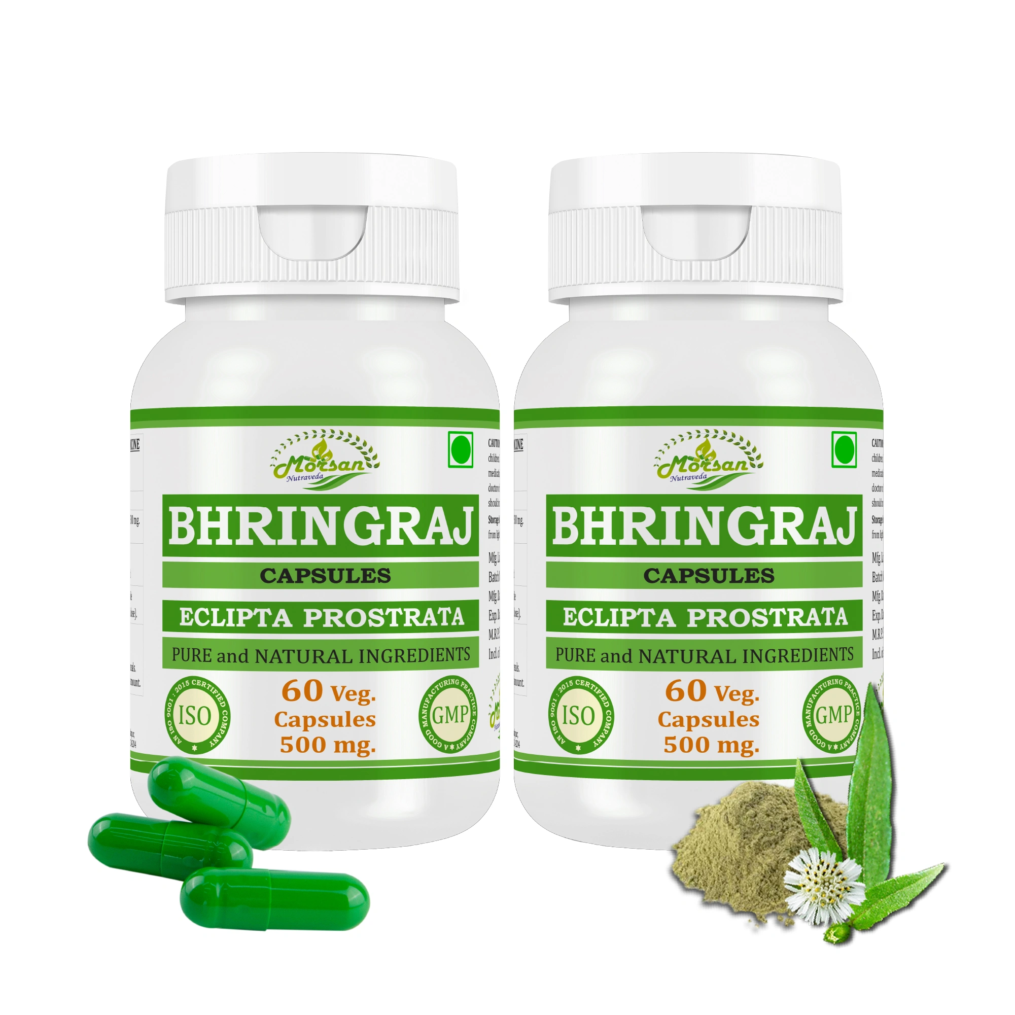 Morsan Nutraveda Bhringraj (Eclipta alba) Capsules - Image 10