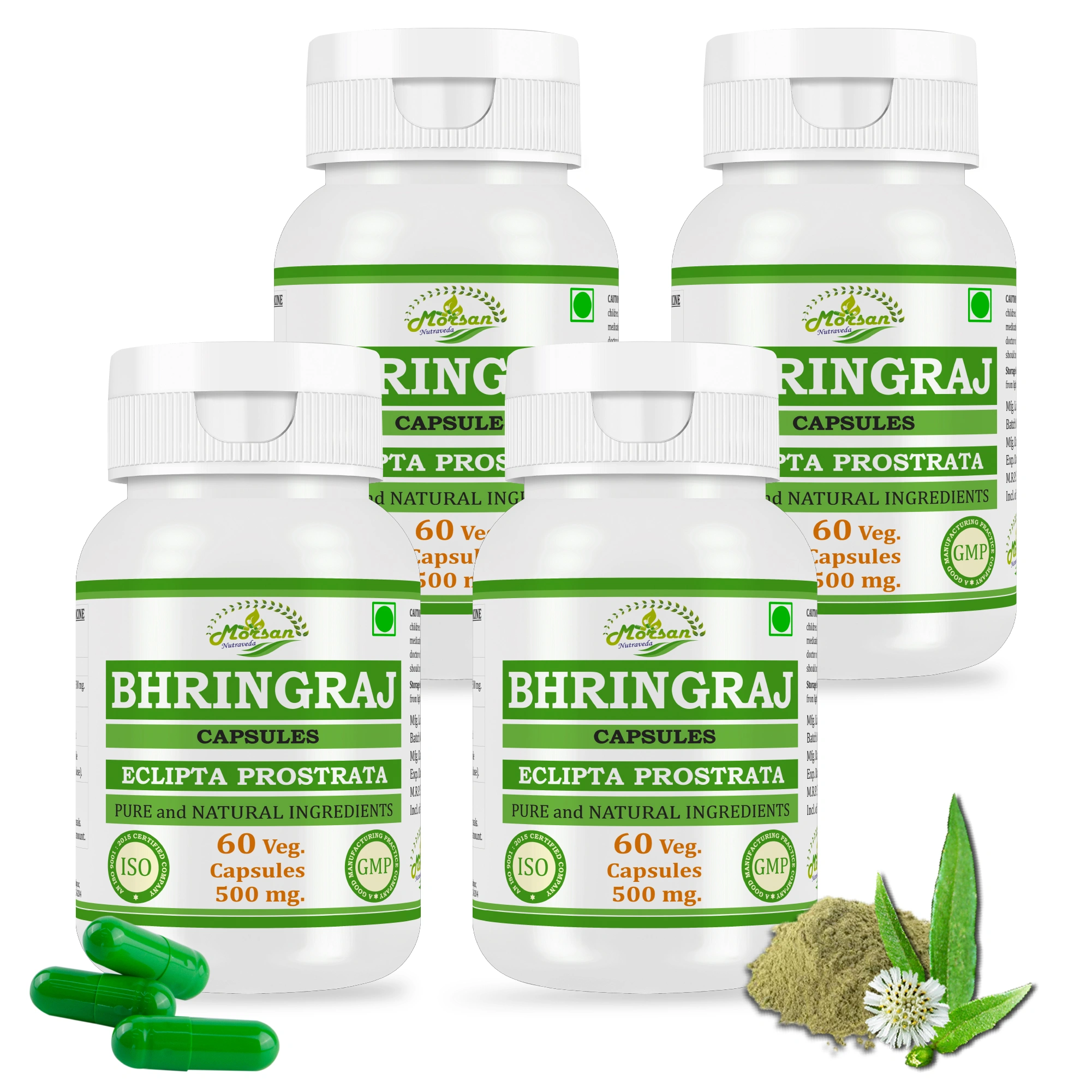 Morsan Nutraveda Bhringraj (Eclipta alba) Capsules - Image 9