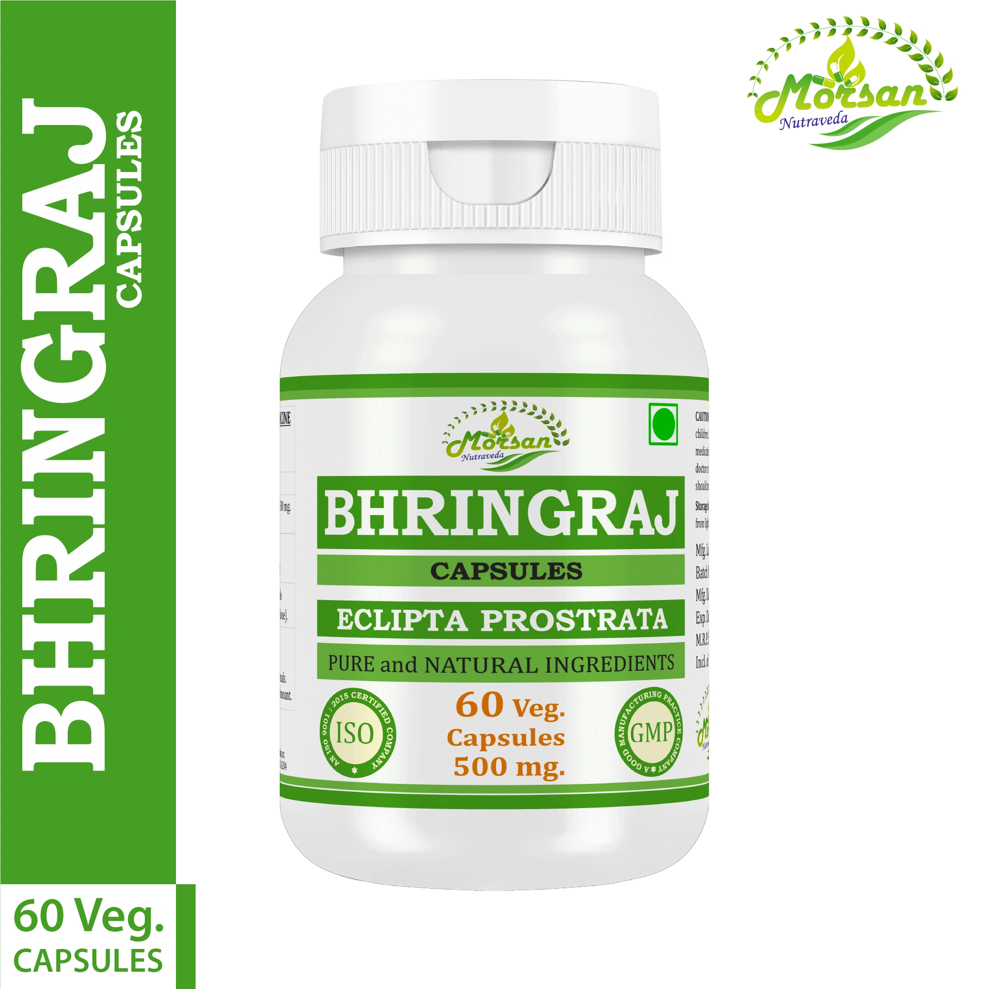 Morsan Nutraveda Bhringraj (Eclipta alba) Capsules - Image 5