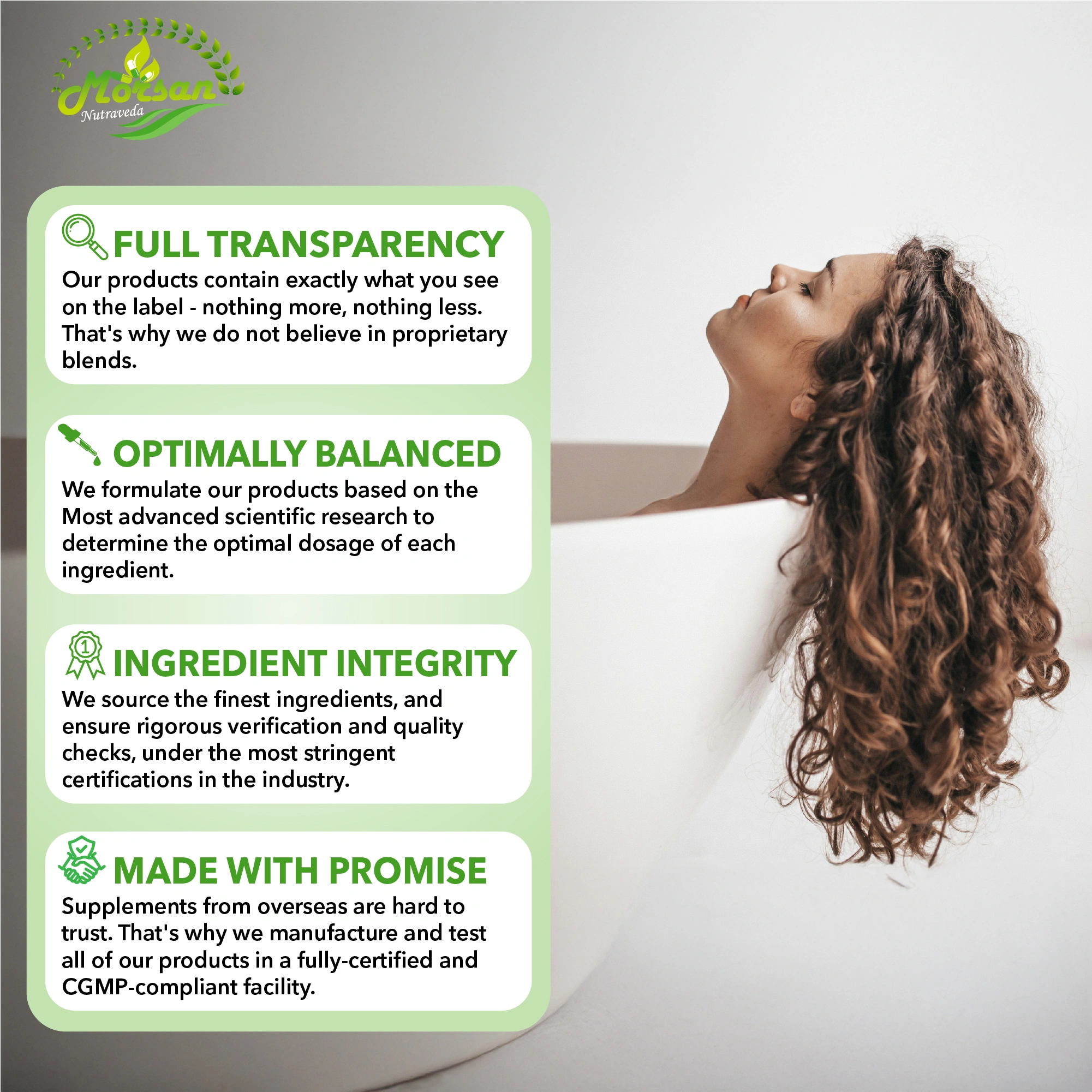 Morsan Nutraveda Bhringraj (Eclipta alba) Capsules - Image 4