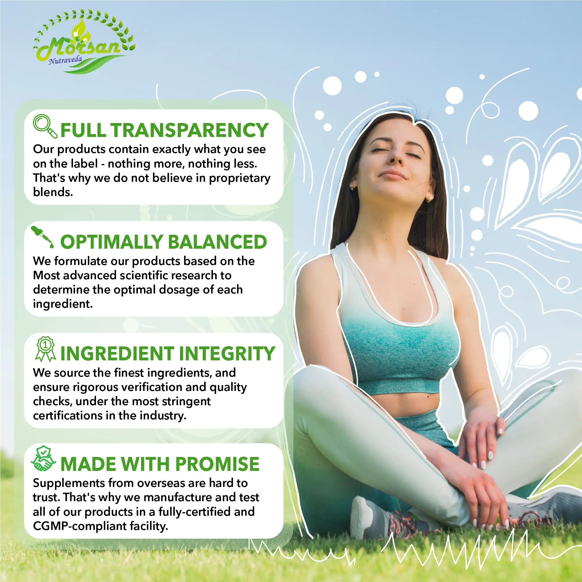 Morsan Nutraveda Giloy (Tinospora cordifolia) Capsules - Image 6