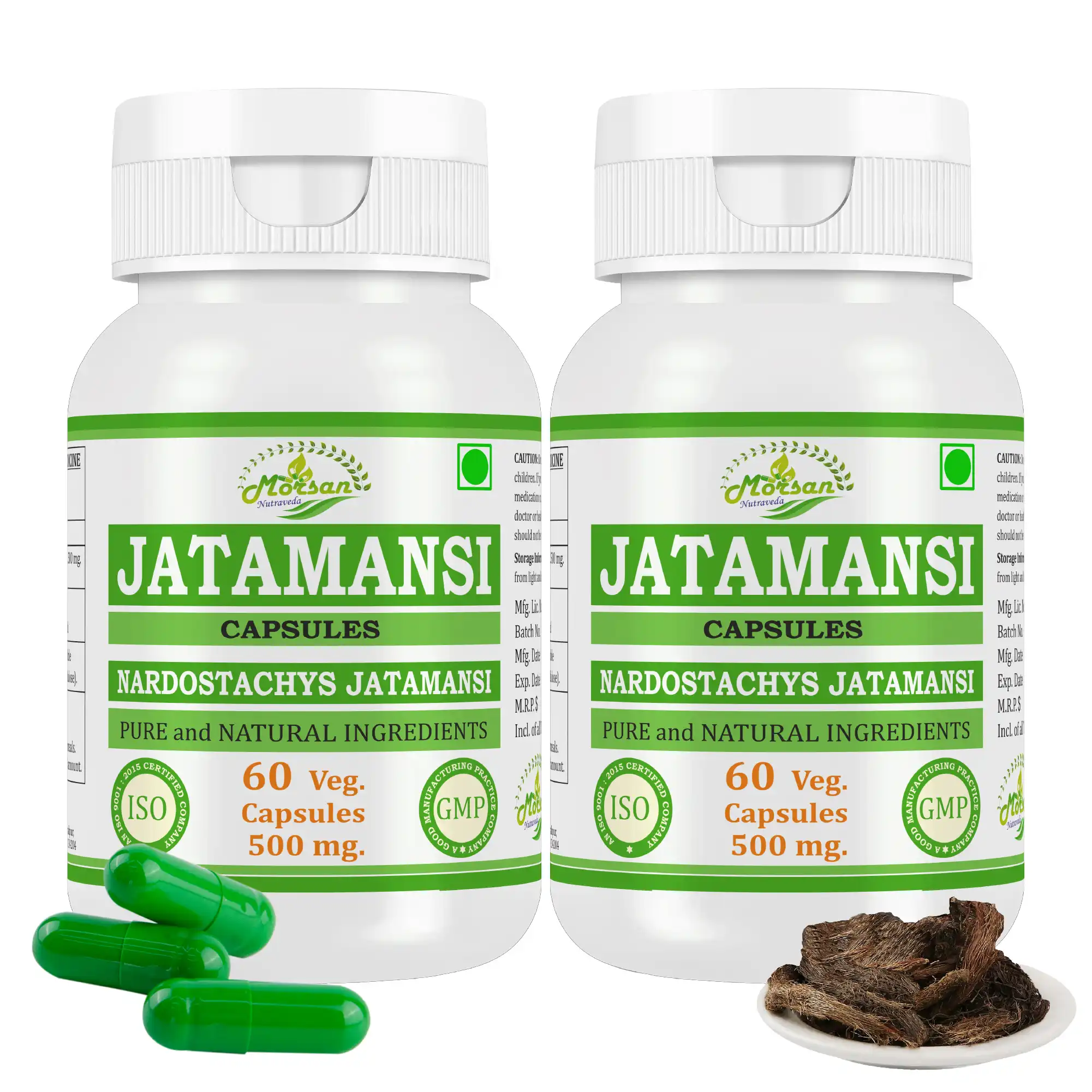 Morsan Nutraveda Jatamansi (Nardostachys jatamansi) Capsules - Image 5
