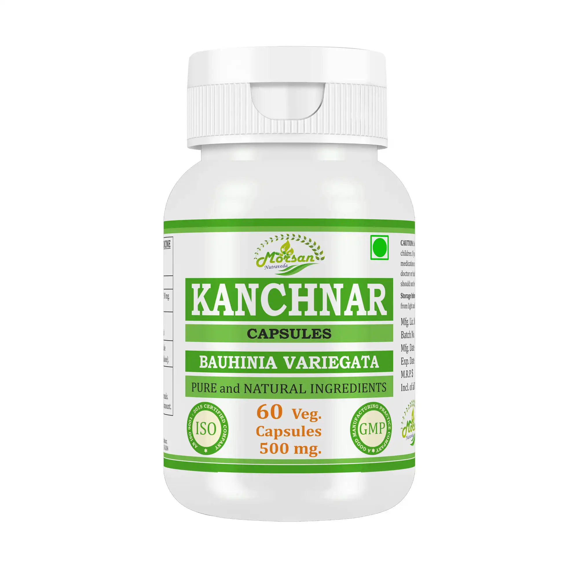 Morsan Nutraveda Kanchnar (Bauhinia variegata) Capsules - Image 2