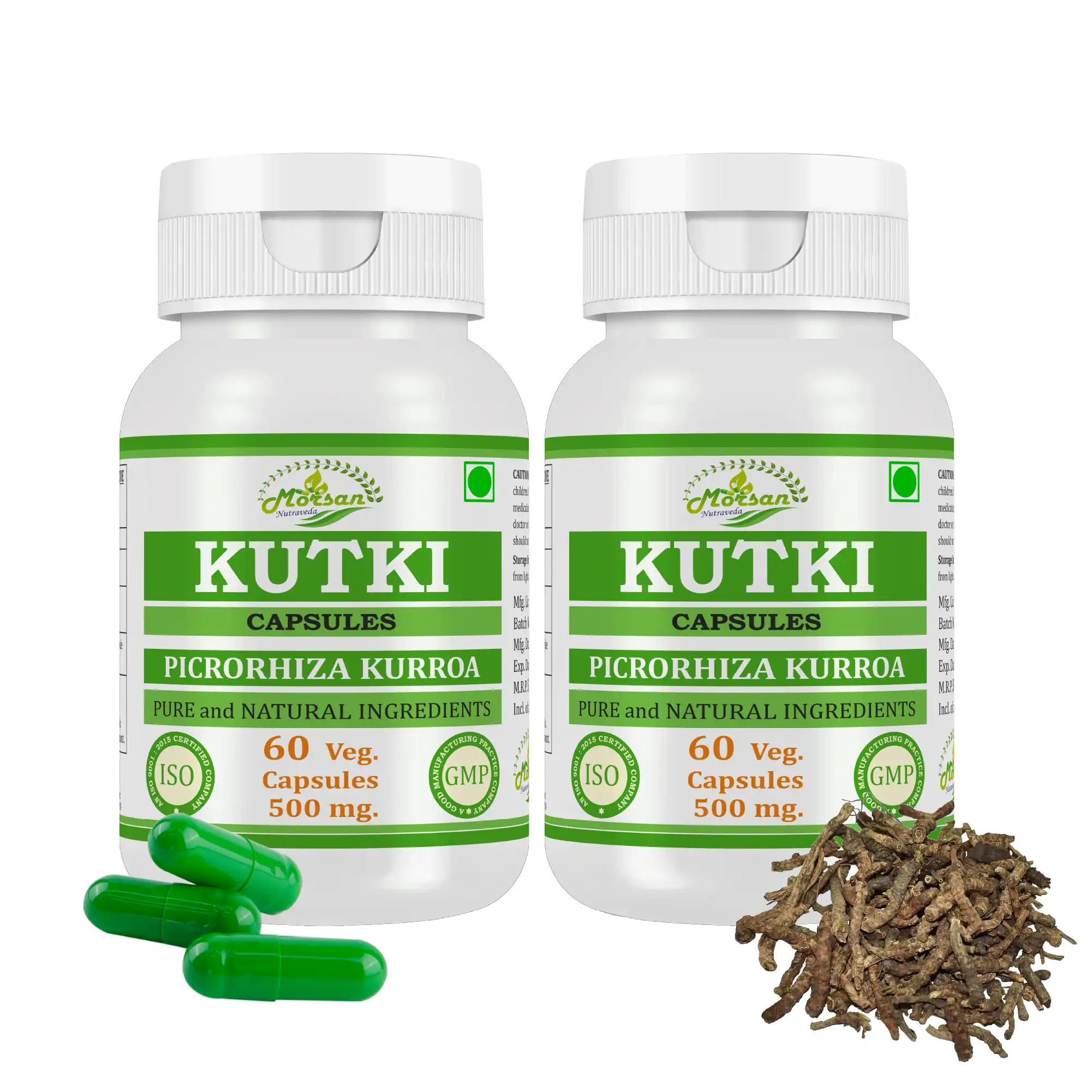 Morsan Nutraveda Kutki (Picrorhiza kurroa) Capsules - Image 10