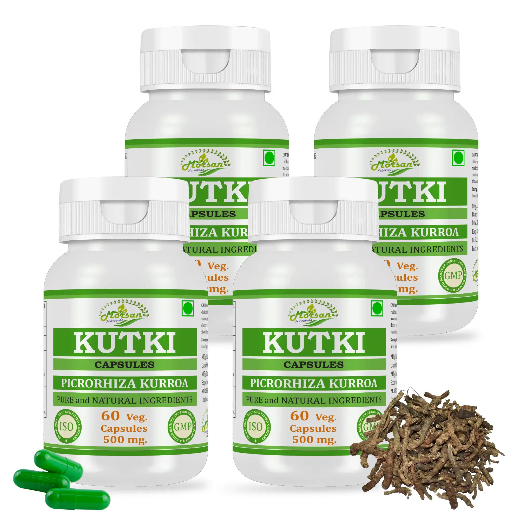 Morsan Nutraveda Kutki (Picrorhiza kurroa) Capsules - Image 11