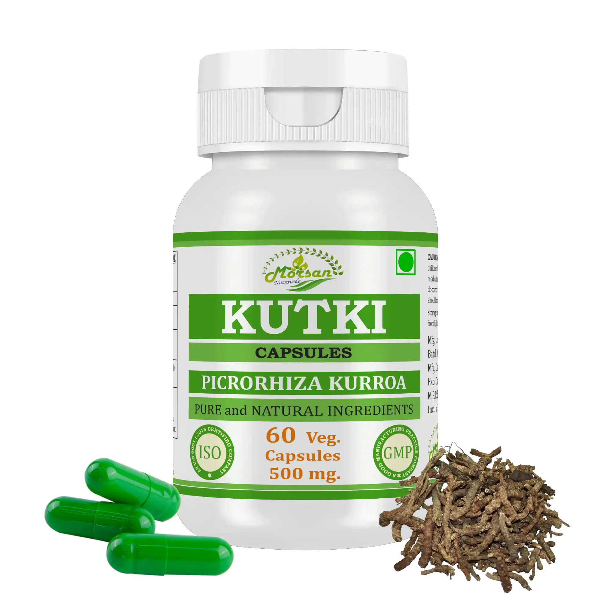Morsan Nutraveda Kutki (Picrorhiza kurroa) Capsules