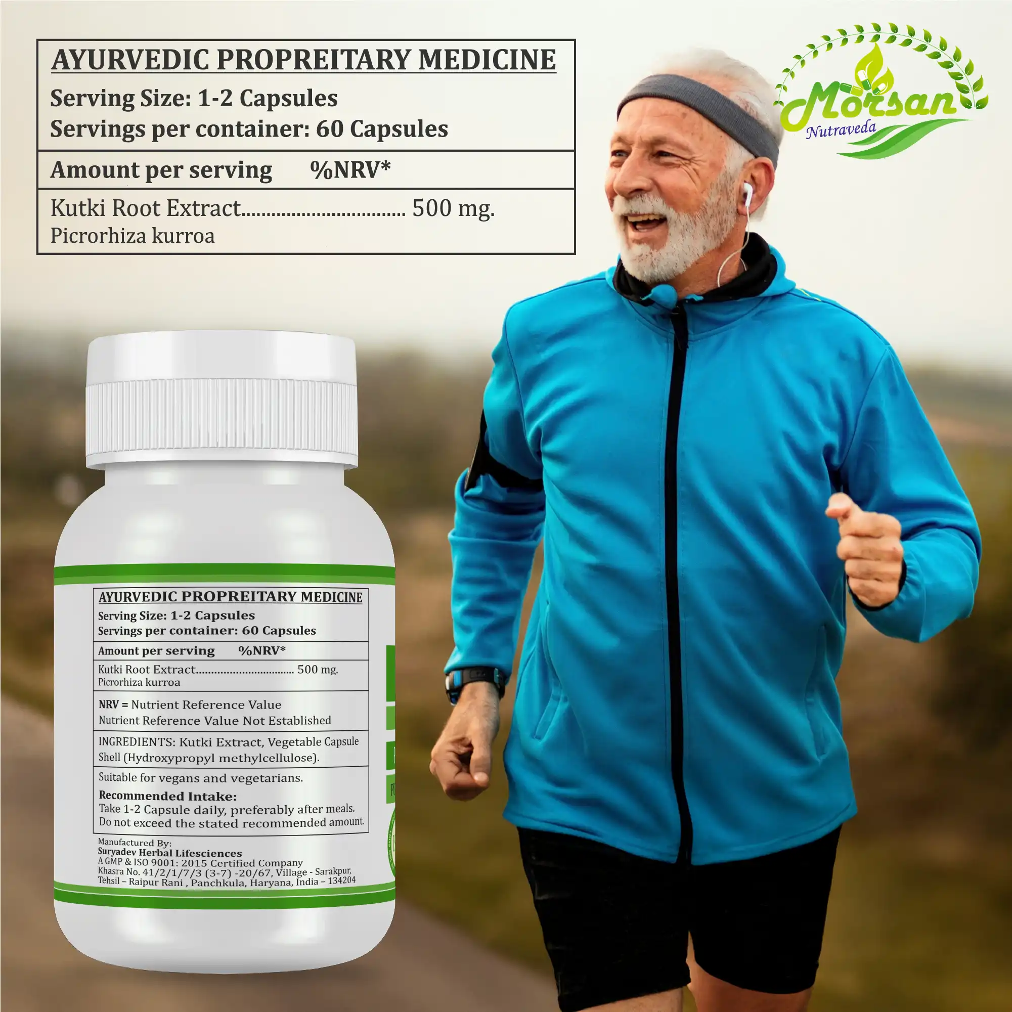 Morsan Nutraveda Kutki (Picrorhiza kurroa) Capsules - Image 8