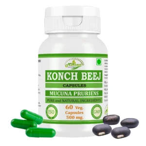 Morsan Nutraveda Konch Beej (Mucuna pruriens) Capsules