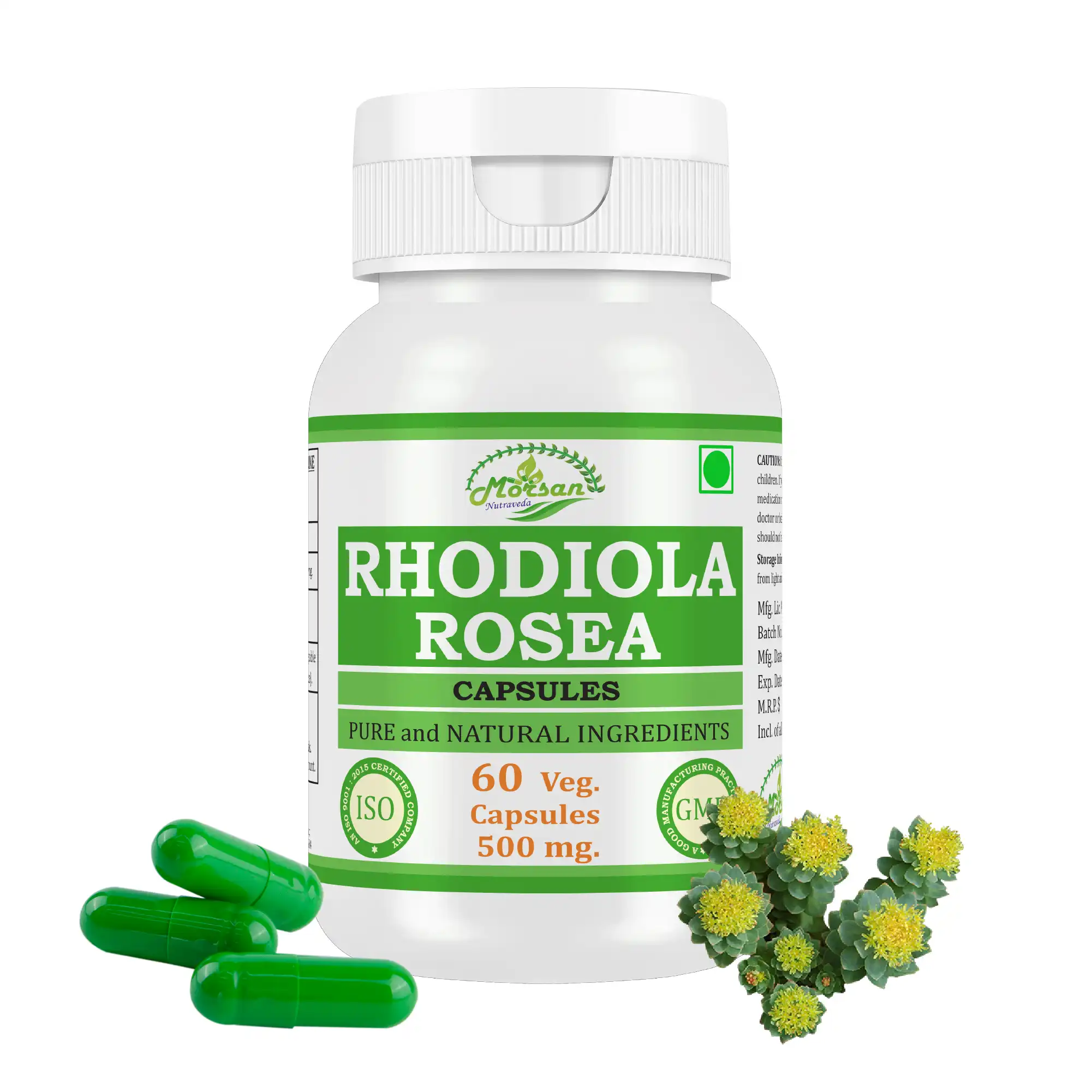 Morsan Nutraveda Rhodiola Rosea Capsules